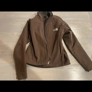 The North Face brown jacket